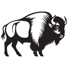Creative black and white animal vector 