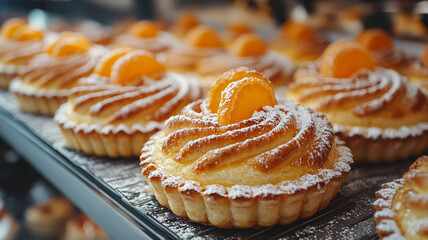 Dutch orange Tompouce pastry for King’s Day celebrations.