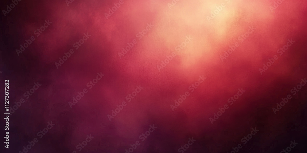Poster deep red and orange gradient background with soft, blurred texture transitions. the warm tones creat