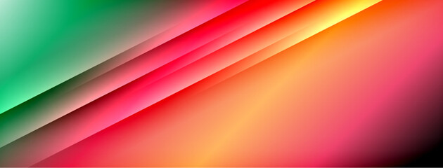 Dynamic shadow lines with gradient colors geometric background