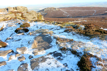 Walking trail leading to Bennachie - From Pitcaple - Aberdeenshire - Scotland - UK