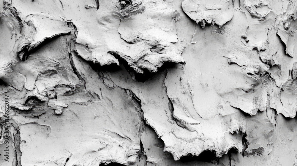 Poster close up texture of tree bark in monochrome showcasing natural patterns and imperfections in wood su