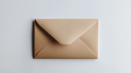 Envelope with cash against a clean white background symbolizing financial transactions and savings concepts for business and finance scenarios