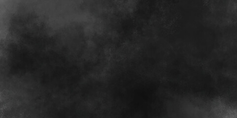 Fototapeta premium Rustic modern art watercolor atmosphere overlay effect black smoke texture overlays on abstract powder explosions Isolated background, dark gray distressed paper textured illustration grunge texture. 