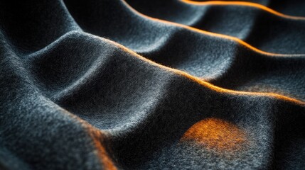 Fototapeta premium Felt heat shield texture for vehicle insulation protecting from heat and noise in car spare parts catalog design