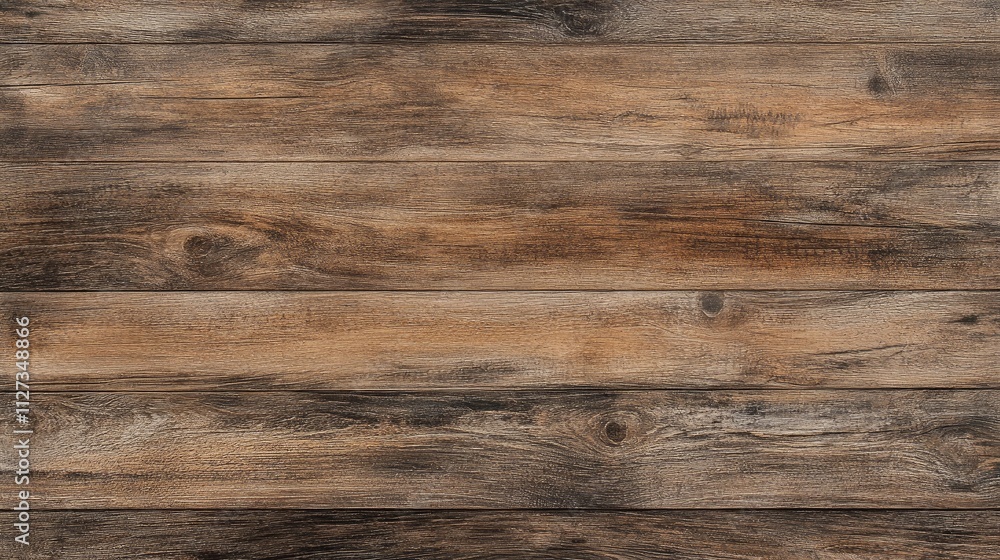 Aufkleber rustic aged wood texture background with natural grain patterns and weathered appearance for design 