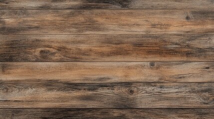 Obraz premium Rustic aged wood texture background with natural grain patterns and weathered appearance for design and creative projects.