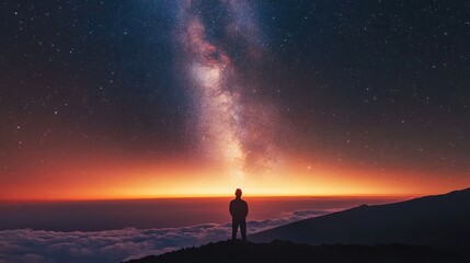 Majestic Mauna Kea summit sunset showcasing observatory with starlit sky ideal for nature lovers and astronomy enthusiasts