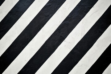 Fototapeta premium Striking Black and White Striped Pattern on Surface