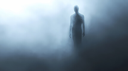 highresolution ghostly figure