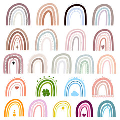 Boho rainbows collection