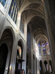 Inside Eglise Saint-Gervais - Paris - Ile-de-France - France