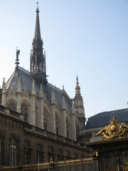 Sainte chapelle and Tribunal de grande Instance - Paris - Ile-de-France - France