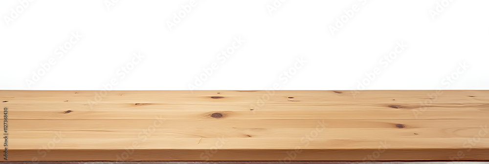 Poster the beautiful texture of the wooden tabletop is showcased against a clean white background with prec