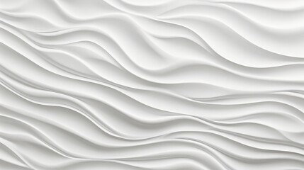 Abstract White Wave Pattern Background Design