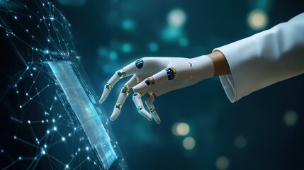 A company adopting artificial intelligence for business innovation.