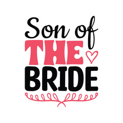 A chic and stylish bride T-shirt design featuring elegant text like 