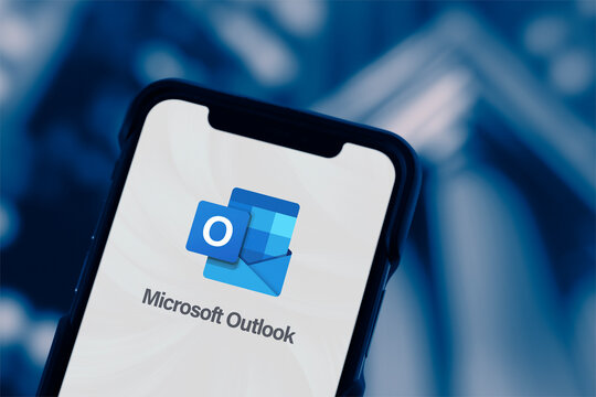 Guilherand-Granges, France - December 10, 2024. Microsoft Outlook is an email and calendar application for managing communication, scheduling, and tasks efficiently.