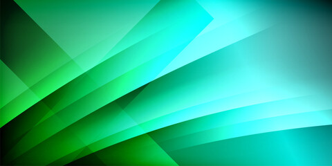 Expressive poster with shadow lines. Features technology, minimalist, and business themes, bright vibrant color schemes