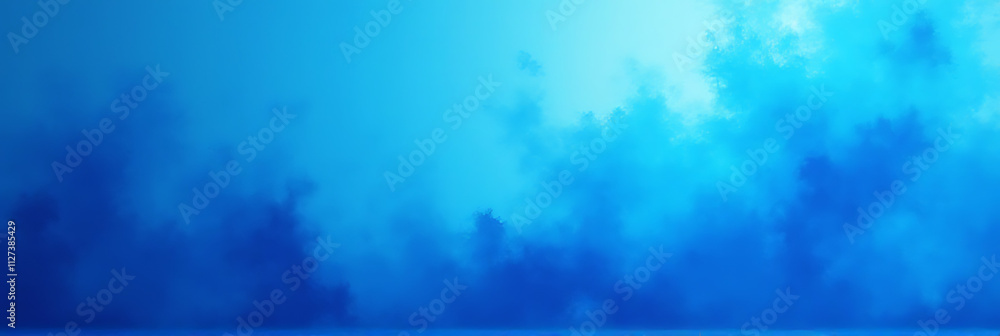 Aufkleber Blue gradient colored abstract art uses textured background as a unique element of creative artistic expression and design._00002_