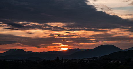 Spectacular photographs of sunsets in Molise 1124