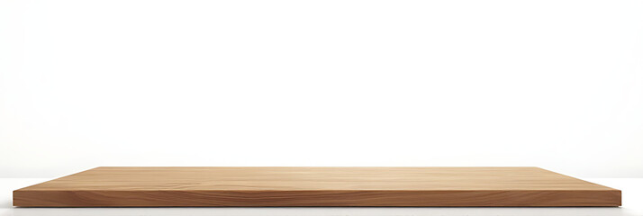 A real wood tabletop texture is placed against a clean white background for creating product displays and layouts._00003_