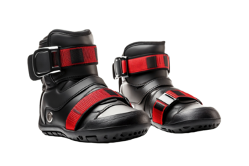 Workout Ankle Weight Shoe Isolated on Transparent Background Generative AI