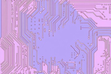 Futuristic vector illustration of a aqua circuit board with intricate digital tech elements, perfect for advanced technology backgrounds.