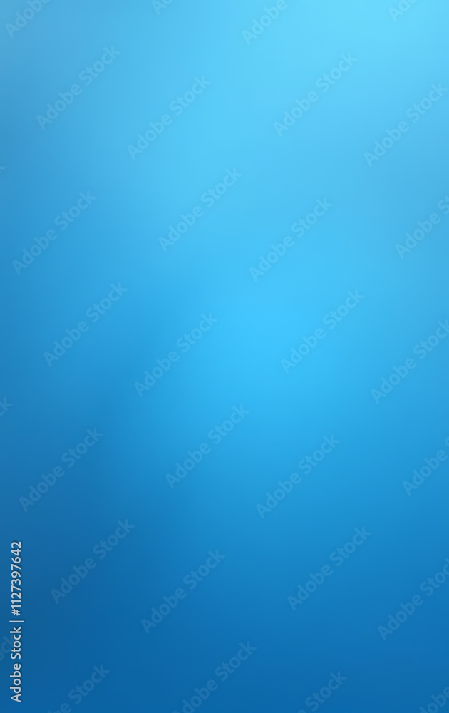 Poster A calm blue abstract background is often used as a subtle backdrop in various forms of digital art design._00003_
