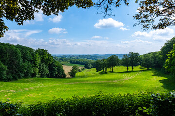 Vue panoramique sur les collines du Mont des Cats
