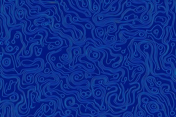 Futuristic vector illustration of a aqua circuit board with intricate digital tech elements, perfect for advanced technology backgrounds.