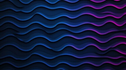 Colorful wavy pattern creating a modern abstract background