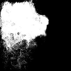 Fototapeta premium Abstract grunge texture. Black and white backdrop and wallpaper. Textured surface.