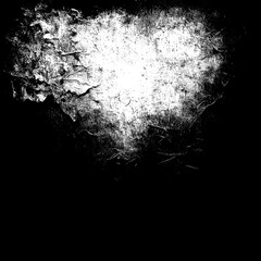 Abstract grunge texture. Black and white backdrop and wallpaper. Textured surface.