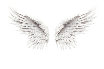 Heavenly Angelic Attire Isolated on Transparent Background Generative AI