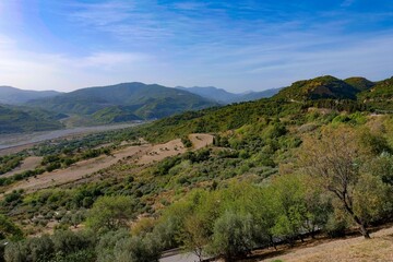 Obraz premium The village of Noepoli in Basilicata, Italy