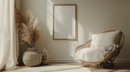 Bohemian Chic Interior Design: Cozy Relaxation Space