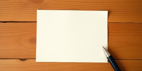 A close-up shot of a handwritten note on a wooden background, beige, background