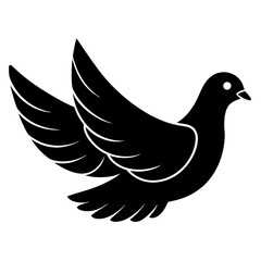 dove silhouette of peace
