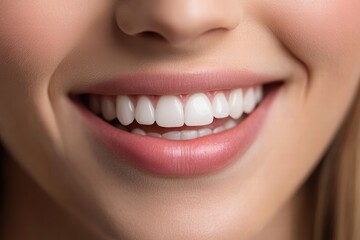 Obraz premium Smiling young woman shows reciprocal happiness during a moment of connection