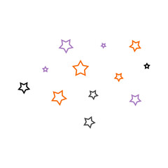 halloween stars decoration