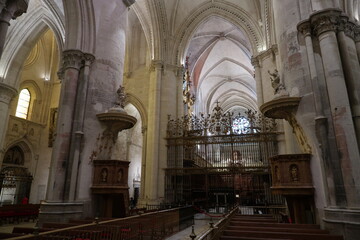 Obraz premium Interior de la Catedral de Cuenca.