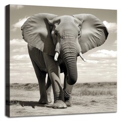 Naklejka premium Kruger elephant