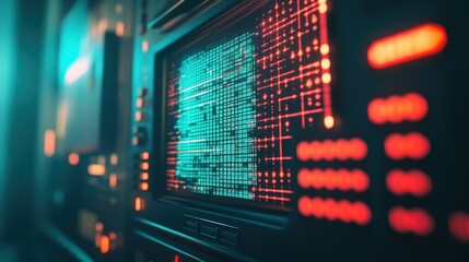 Retro pixelated graphics on vintage computer screen capturing nostalgic technology vibes