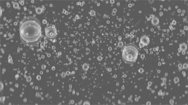 gray water drops bubbles animation texture background