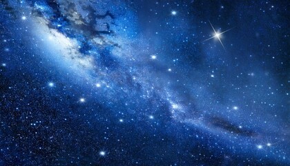 cosmic stars deep space blues a mesmerizing deep space blue background adorned with twinkling cosmic stars and subtle nebulae creating a vast and infinite feel with a touch of celestial magic