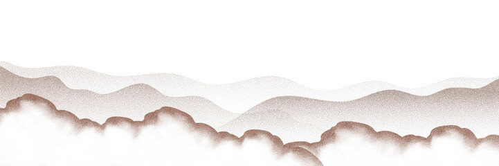 Chocolate and coffee powder, scattered cocoa on a light background. Particles of earth and dust. Brown sand texture.Top view of the cake.