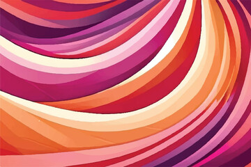 Abstract colorful wavy striped background. Wavy background. Groovy colorful wavy pattern background. Layered Waves Background. 