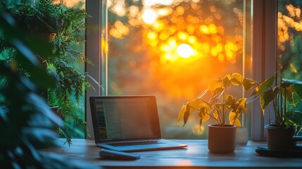 Online education and E-learning at home by webinar training