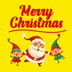 Merry Christmas background design